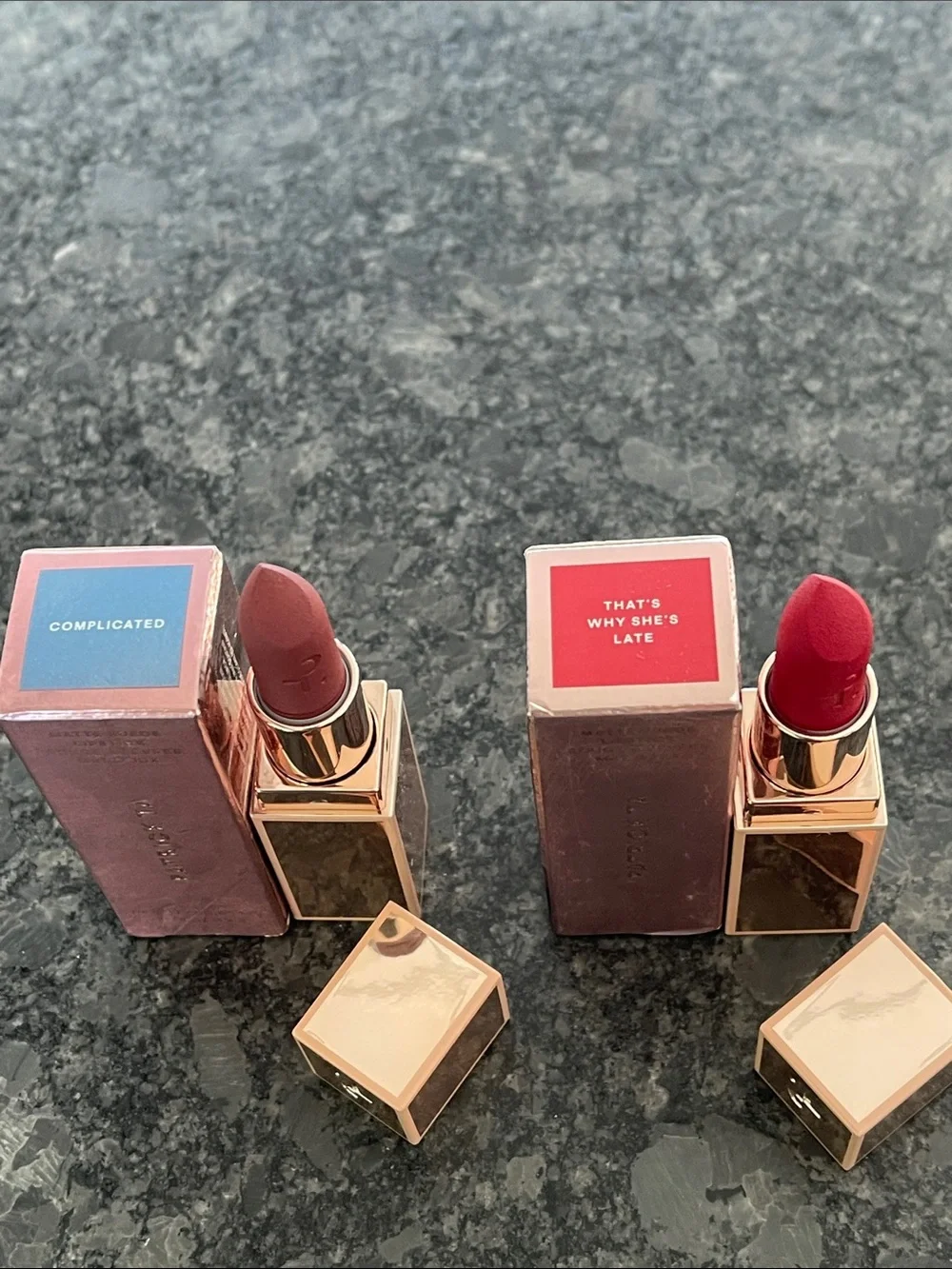 Patrick Ta Matte Suede Lipstick in Complicated or That’s Why She’s Late